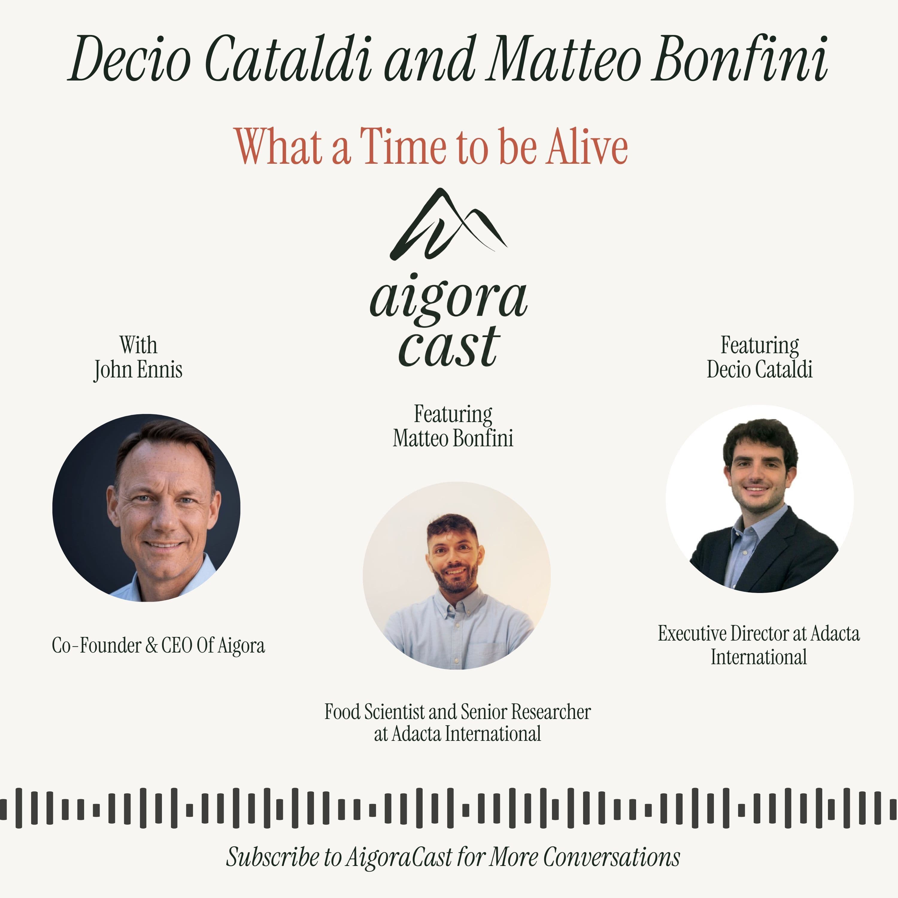 Decio Cataldi and Matteo Bonfini - What a Time to Be Alive