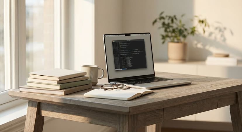 Productive workspace with dashboards