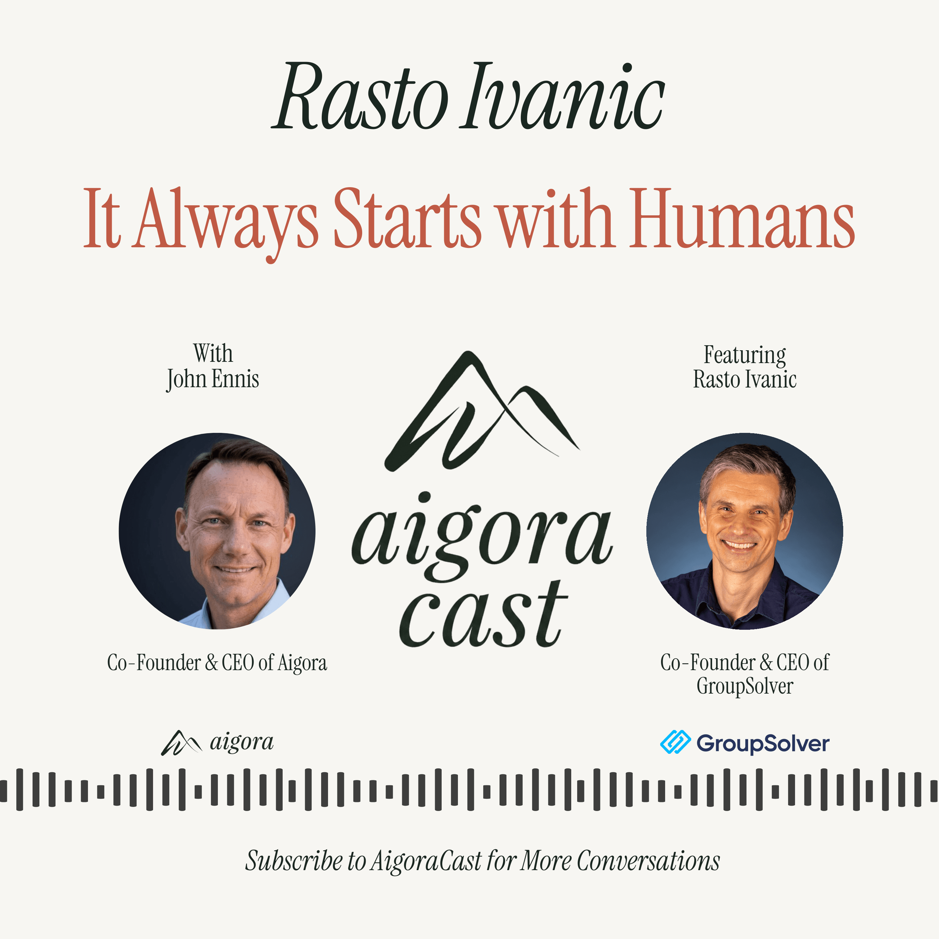 Rasto Ivanic - It Always Starts with Humans
