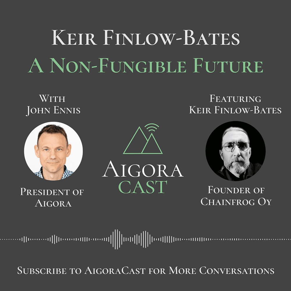 Featured image for Keir Finlow-Bates - A Non-Fungible Future