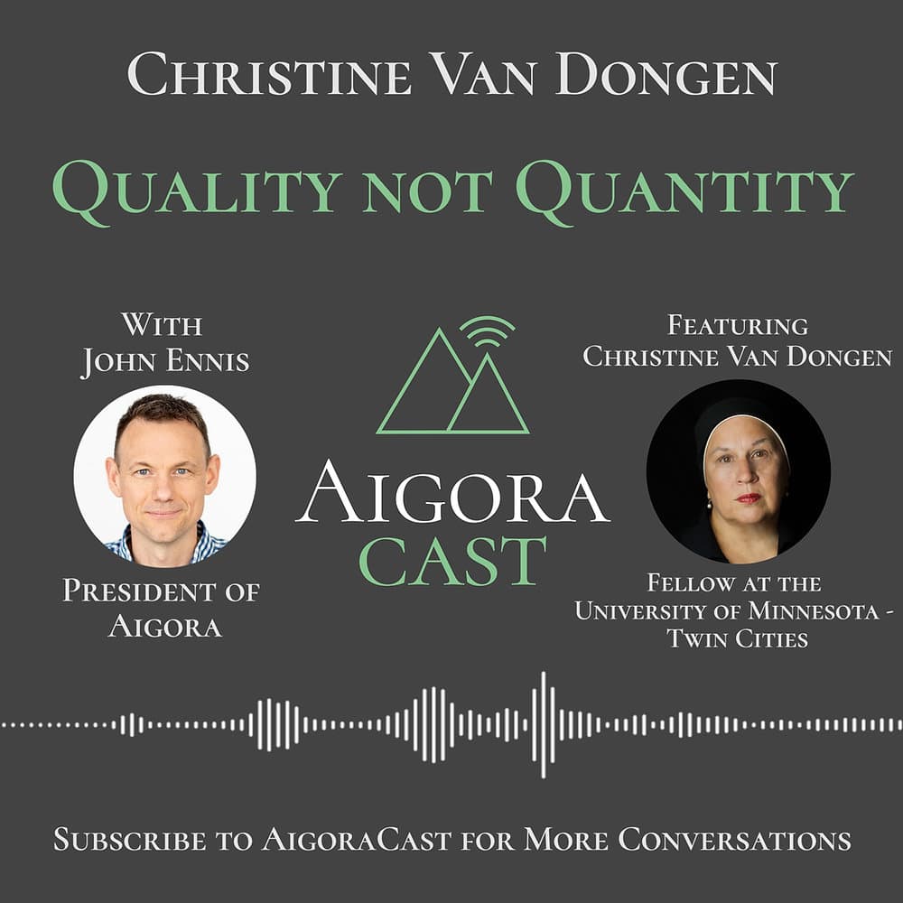 Featured image for Christine Van Dongen - Quality not Quantity