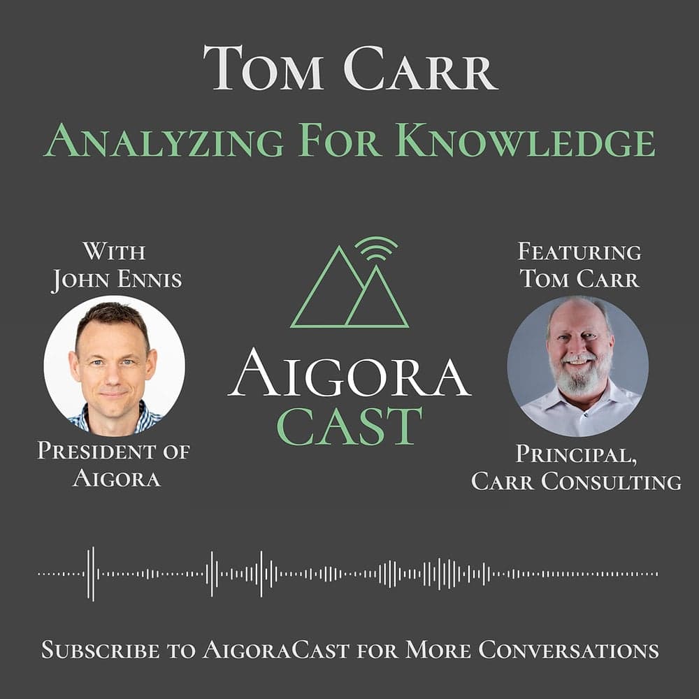 Featured image for Tom Carr - Analyzing for Knowledge