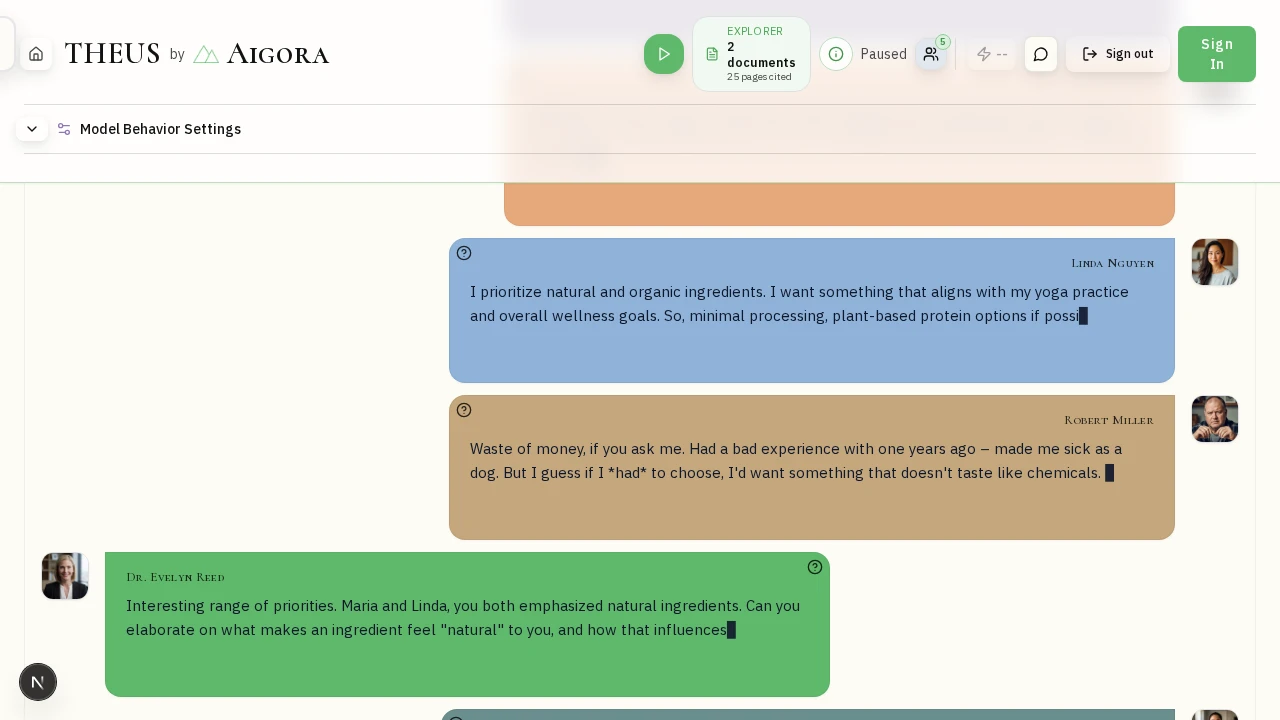 Focus group discussion in progress